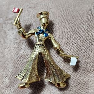 Vintage Sailor Brooch